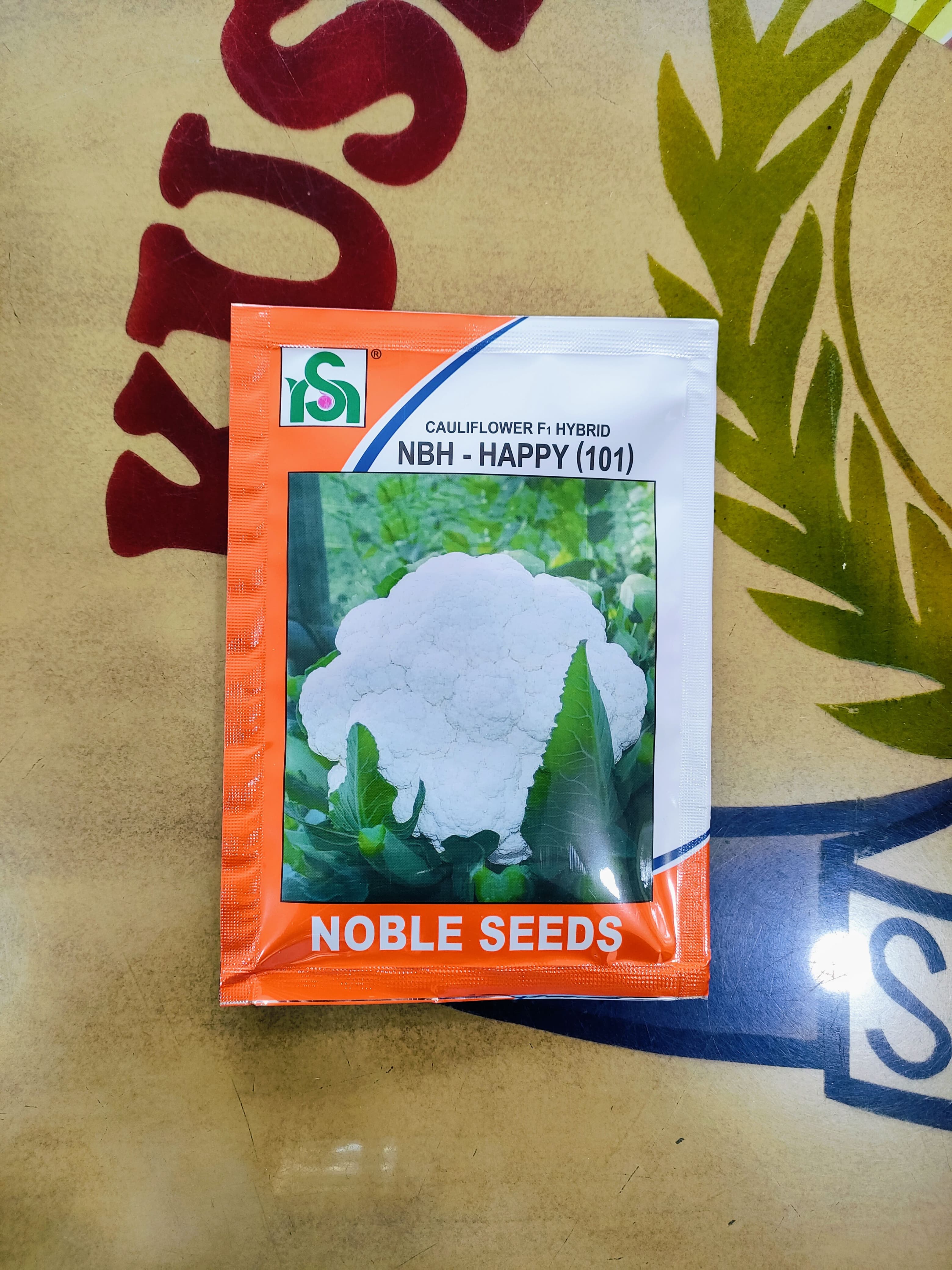 NBH - HAPPY (101) -10g | Cauliflower ( Gobhi ) F1 Hybrid | Noble Seeds